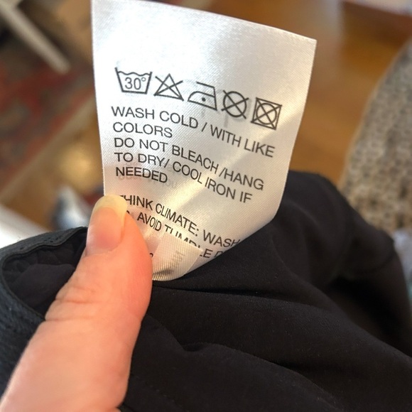 Paskho Escape Relaxed Elegance Pants XL Black Stretch Wide Flare Leg - Picture 4 of 8